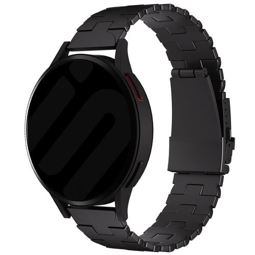 Correa titanio mariposa Huawei Watch GT 6 46mm (negro)