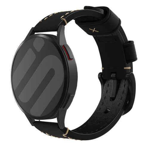 Correa cuero genuina Withings Steel HR - 36mm (negro)