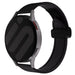 Samsung Galaxy Watch 3 45mm D-Buckle Leather Strap (Black)