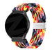 Bandz Amazfit Bip 3 Woven Nylon Strap (Colourful)