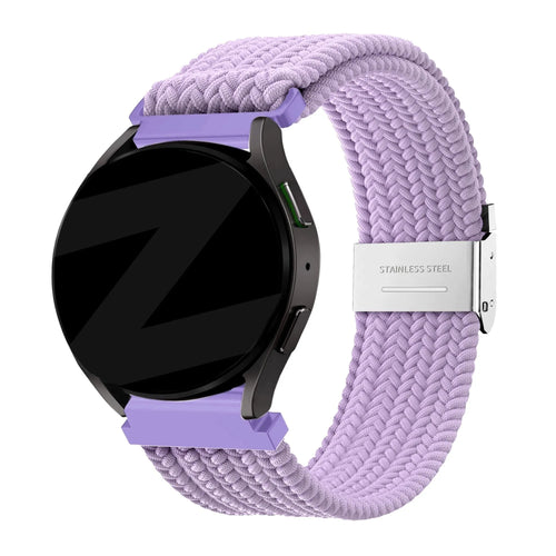 Bandz Coros Pace 2 Woven Nylon Strap (Lilac)