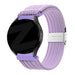 Bandz Correa nylon tejida Amazfit Active 3 Premium (púrpura claro)