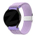 Bandz Correa nylon tejida Oozoo Smartwatch 20mm (púrpura claro)