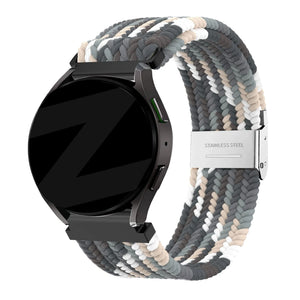 Bandz Correa nylon tejida Maoo Ventura (negro mandala)