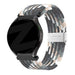 Bandz Samsung Galaxy Watch 3 41mm Woven Nylon Strap (Black Mix)