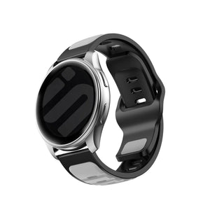 Polar Ignite 3 Outdoor Duo Silicone Strap (Grey/Black)