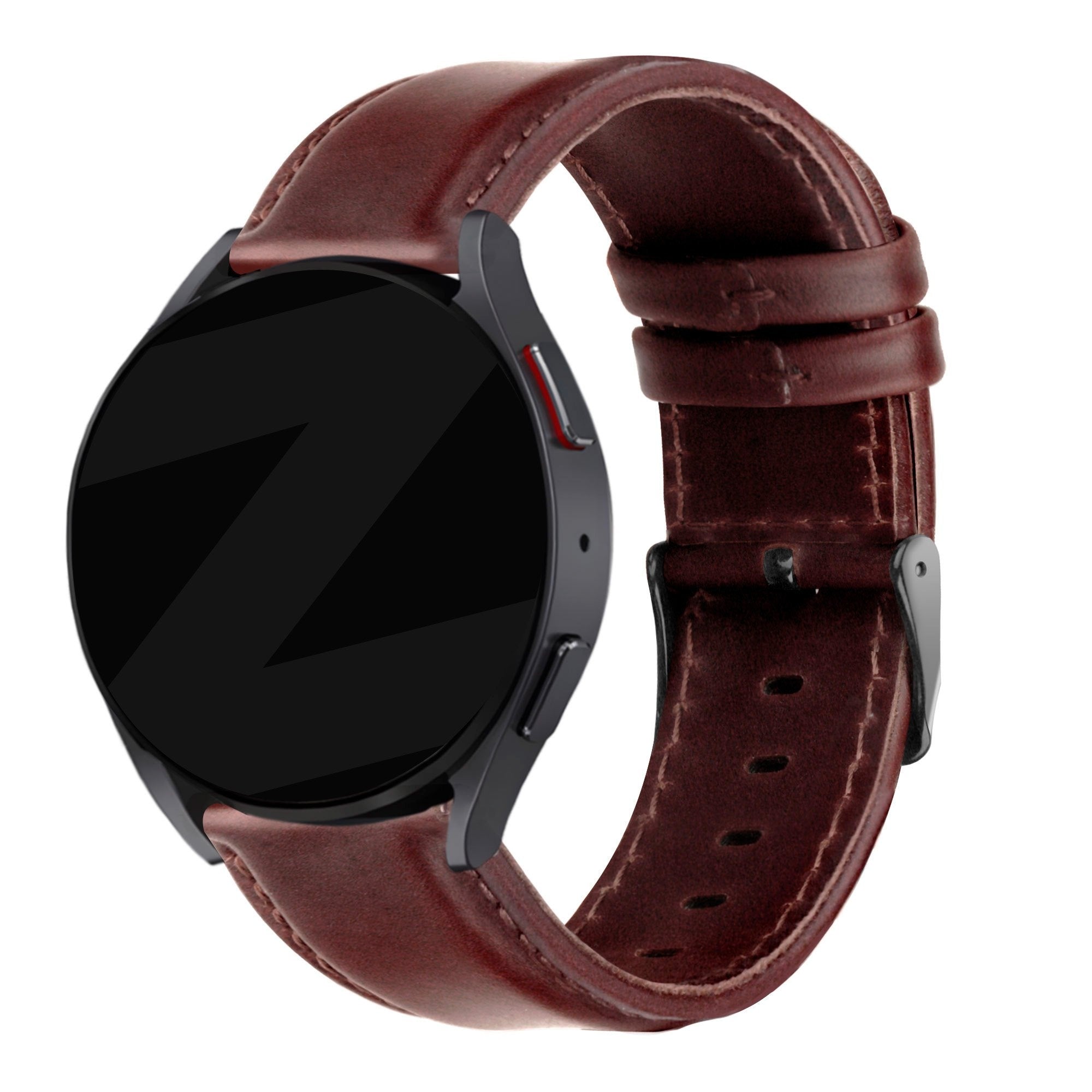 Bandz Correa cuero 'Classic' Huawei Watch GT 6 Pro - 46mm (marrón oscuro)