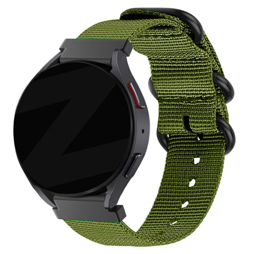 Bandz Correa nylon con hebilla Garmin Vivomove Style (verde)