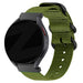 Bandz Correa nylon con hebilla Garmin Vivomove Style (verde)