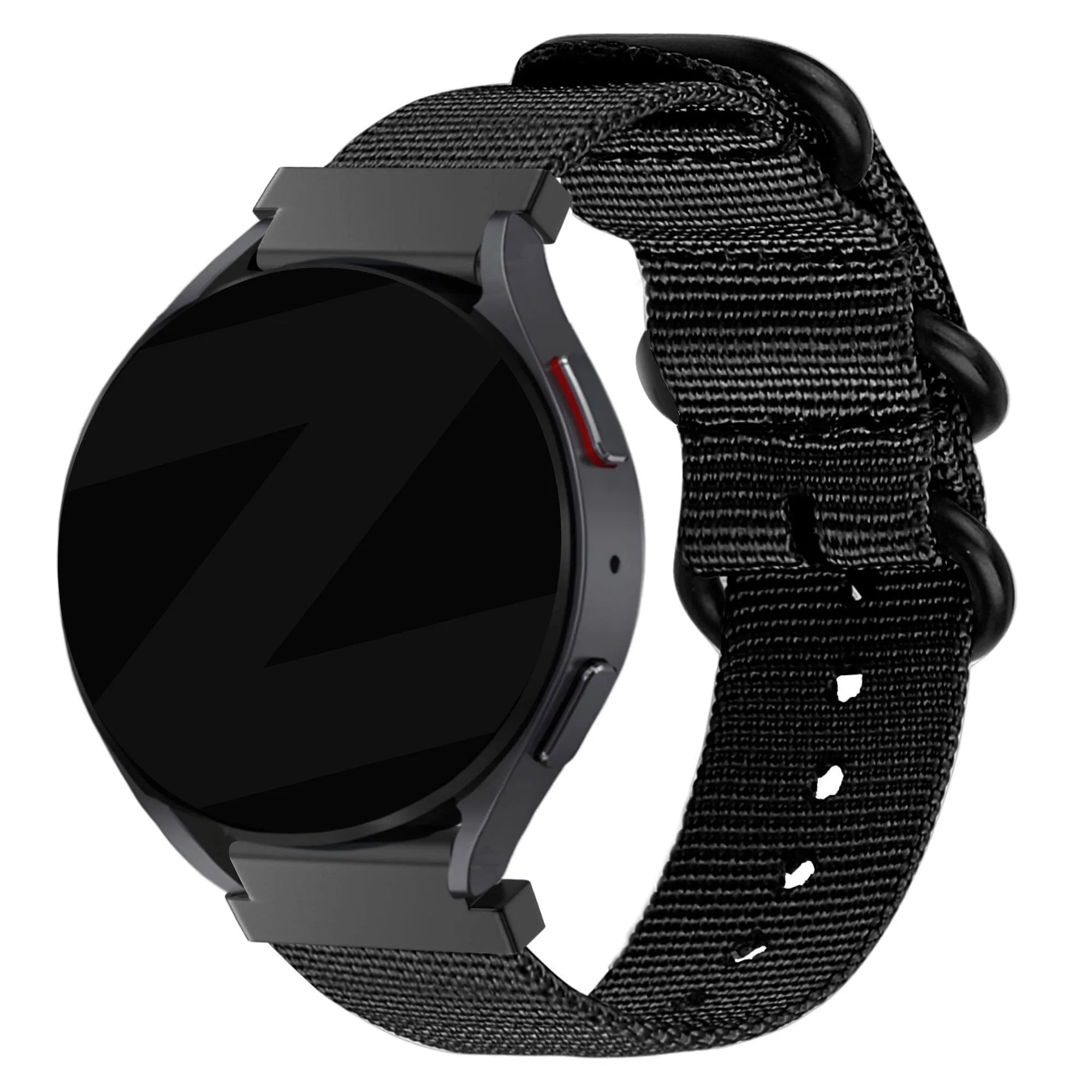 Bandz Correa nylon con hebilla Oppo Watch X2 (negro)
