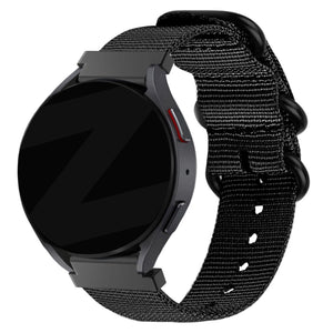 Bandz Polar Vantage M3 Buckled Nylon Strap (Black)