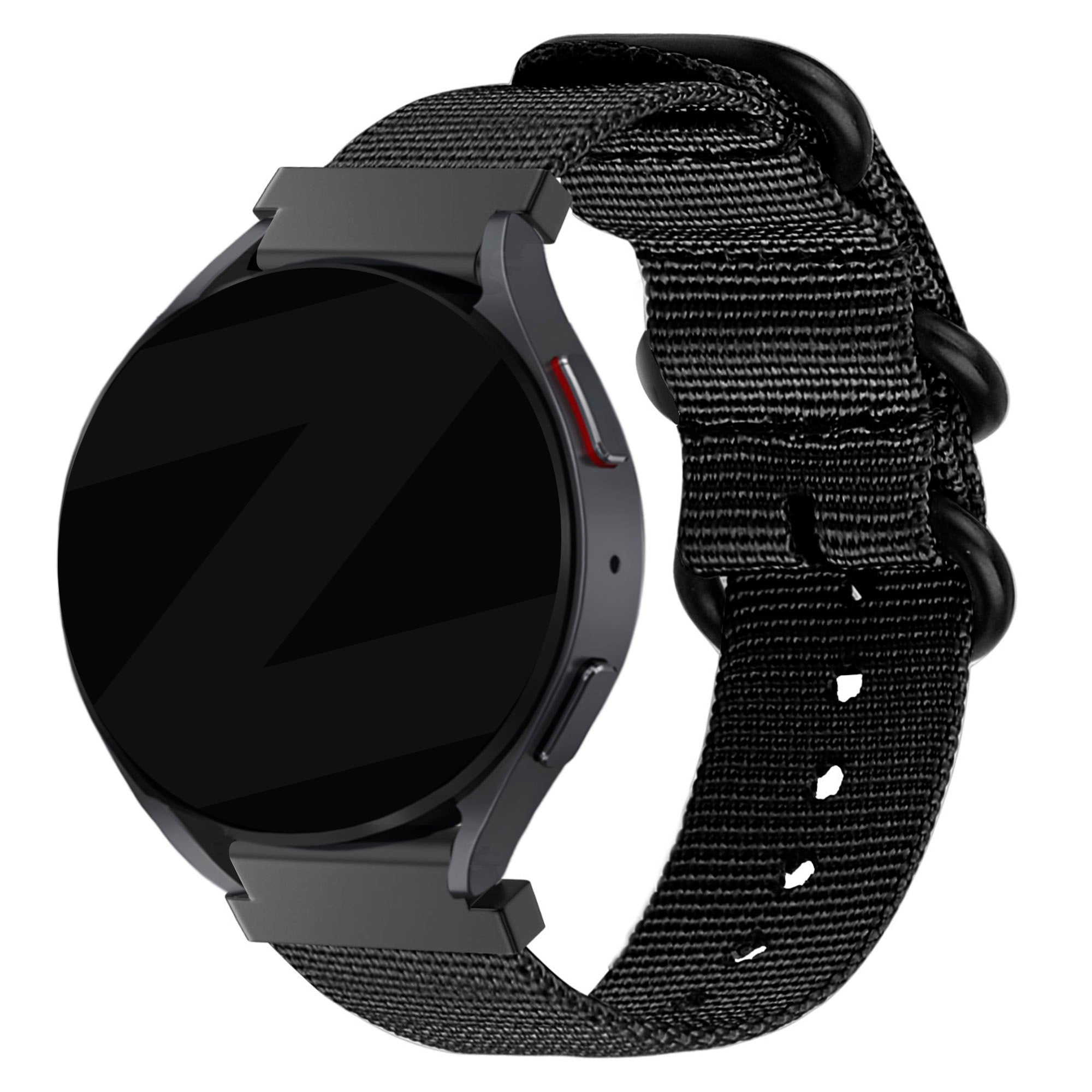 Bandz Correa nylon con hebilla Garmin Forerunner 645 (negro)