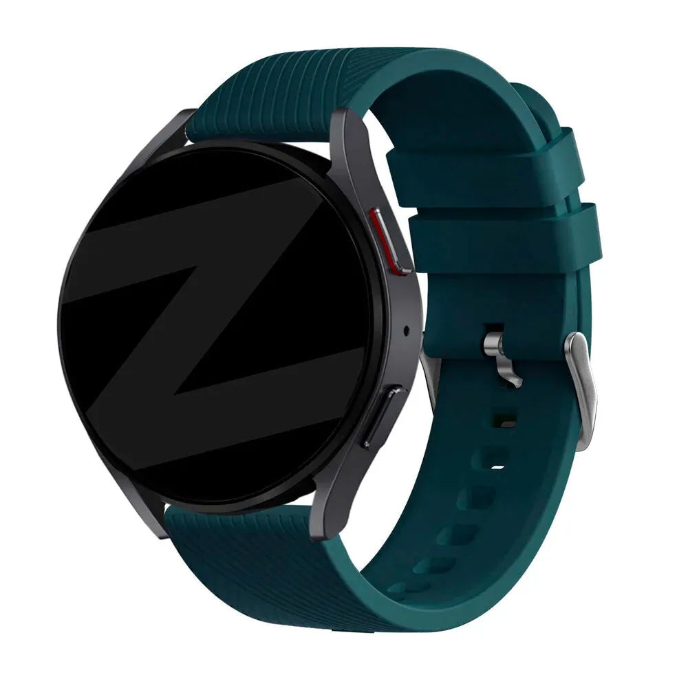 Bandz Suunto Run Silicone Strap 'Deluxe' (Dark Green)