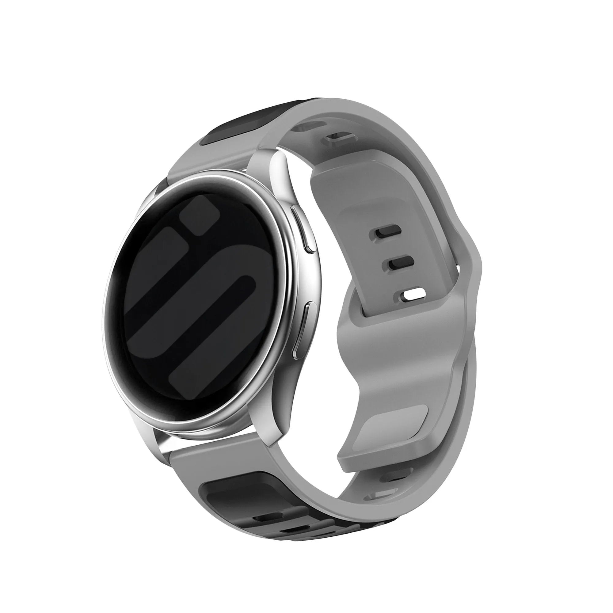 Amazfit Active 2 Outdoor Duo Silicone Strap (Black/Grey)