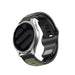 Withings ScanWatch 2 - 42mm Outdoor Duo Silicone Strap (Green/Black)