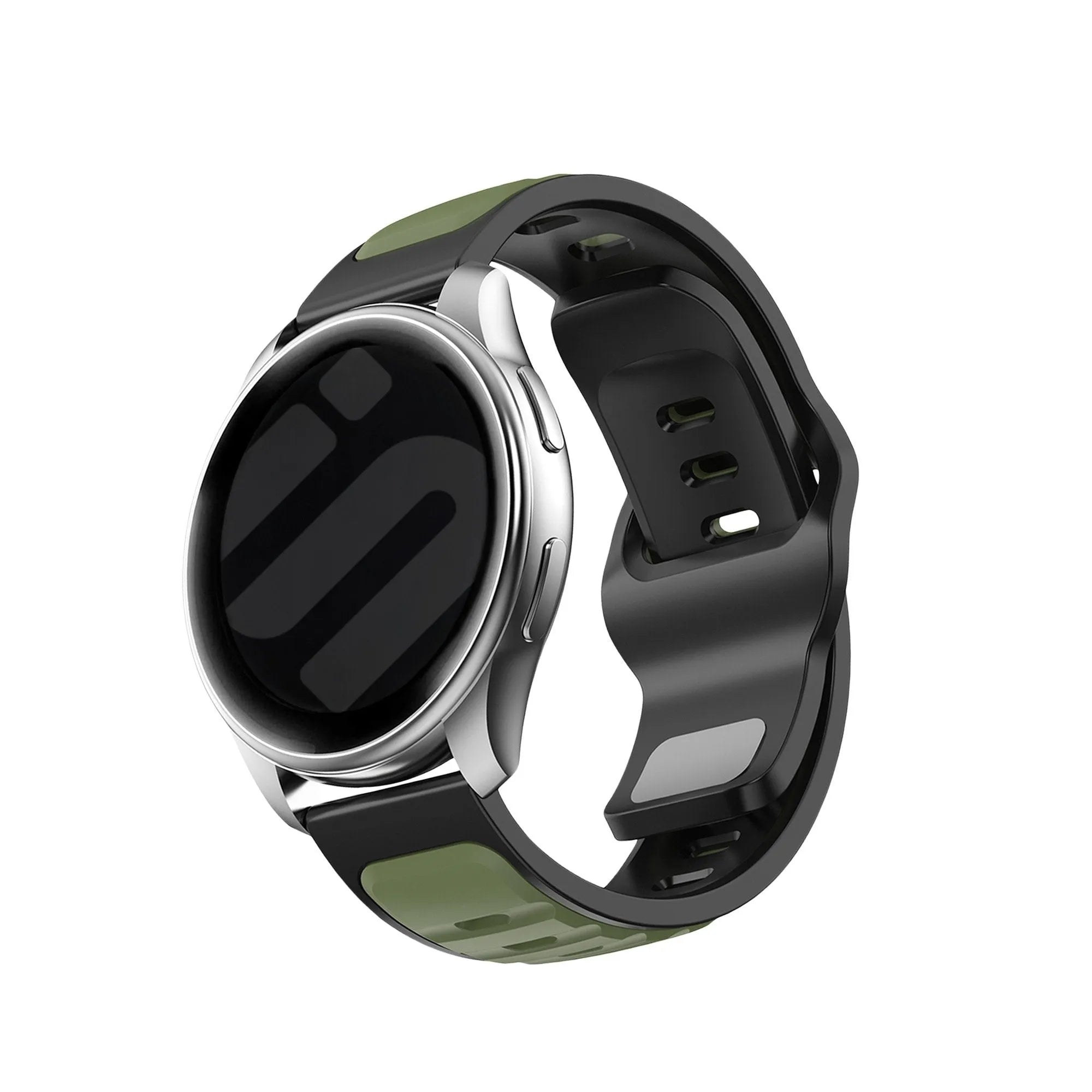 Amazfit Active Outdoor Duo Silicone Strap (Green/Black)