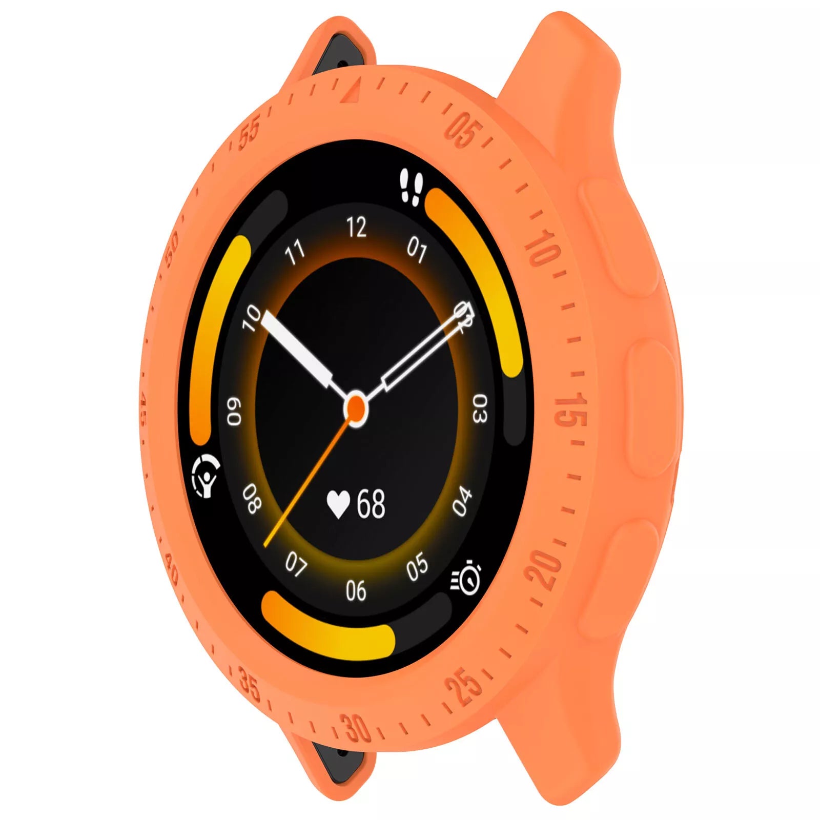 Funda TPU robusta Garmin Venu 3 (naranja)