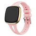 Correa silicona lujo Fitbit Versa 4 (rosa)