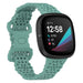 Correa silicona con estampado Fitbit Sense (verde)