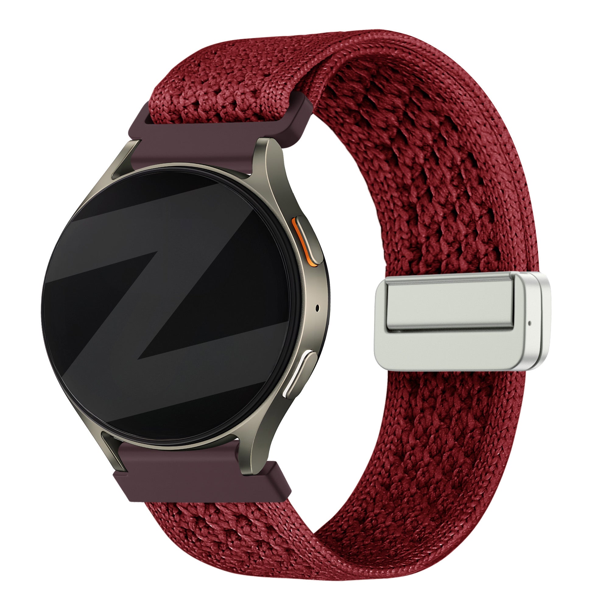 Bandz Correa nylon Vintage Garmin Vivomove Trend (bordeos)
