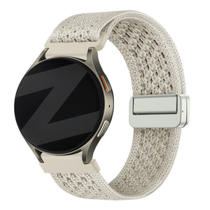 Bandz Xiaomi Watch S4 - 41mm Vintage Nylon Strap (Starlight)