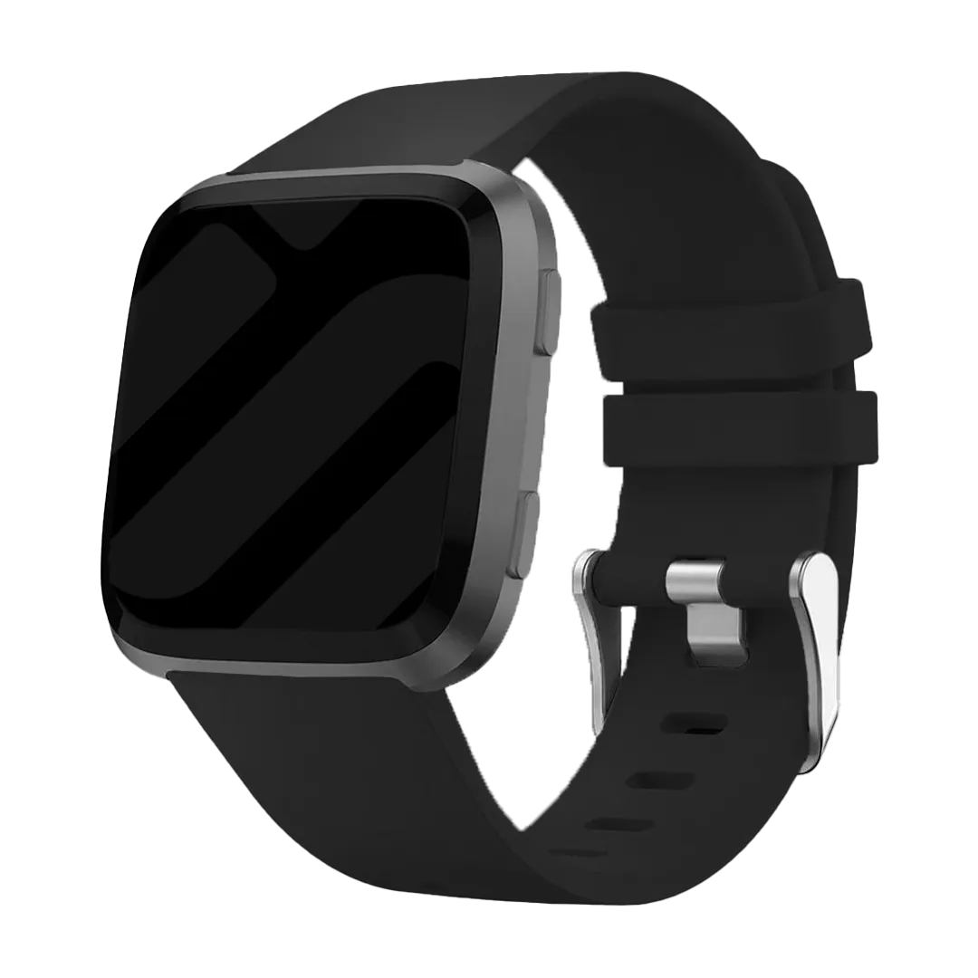 Correa silicona Fitbit Versa (negra)