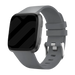 Fitbit Versa/Versa 2 Silicone Strap with Buckle (Grey)