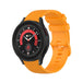 Samsung Galaxy Watch 5 Pro Premium Silicone Strap (Orange)