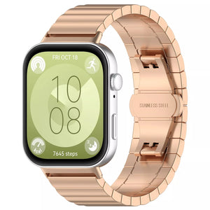 Correa métalica Huawei Watch Fit 5 (oro rosado)