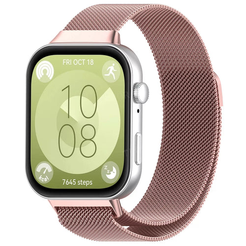Huawei Watch Fit 5 Pro Milanese Strap (Pink)