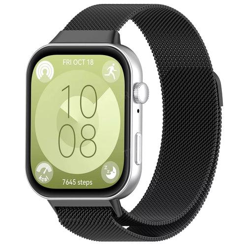 Huawei Watch Fit 5 Pro Milanese Strap (Black)