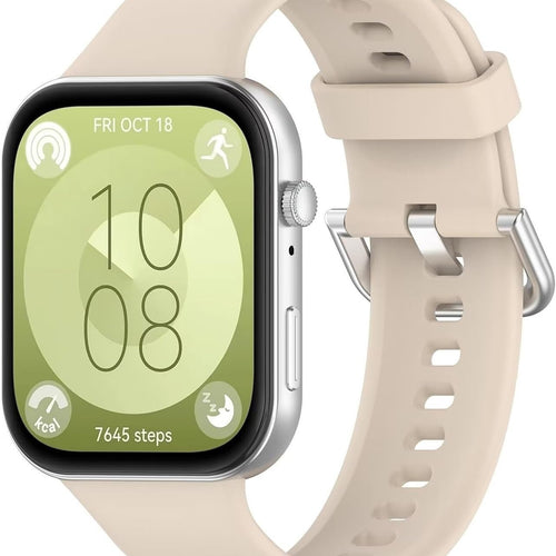 Correa silicona Huawei Watch Fit 5 Pro (beige)