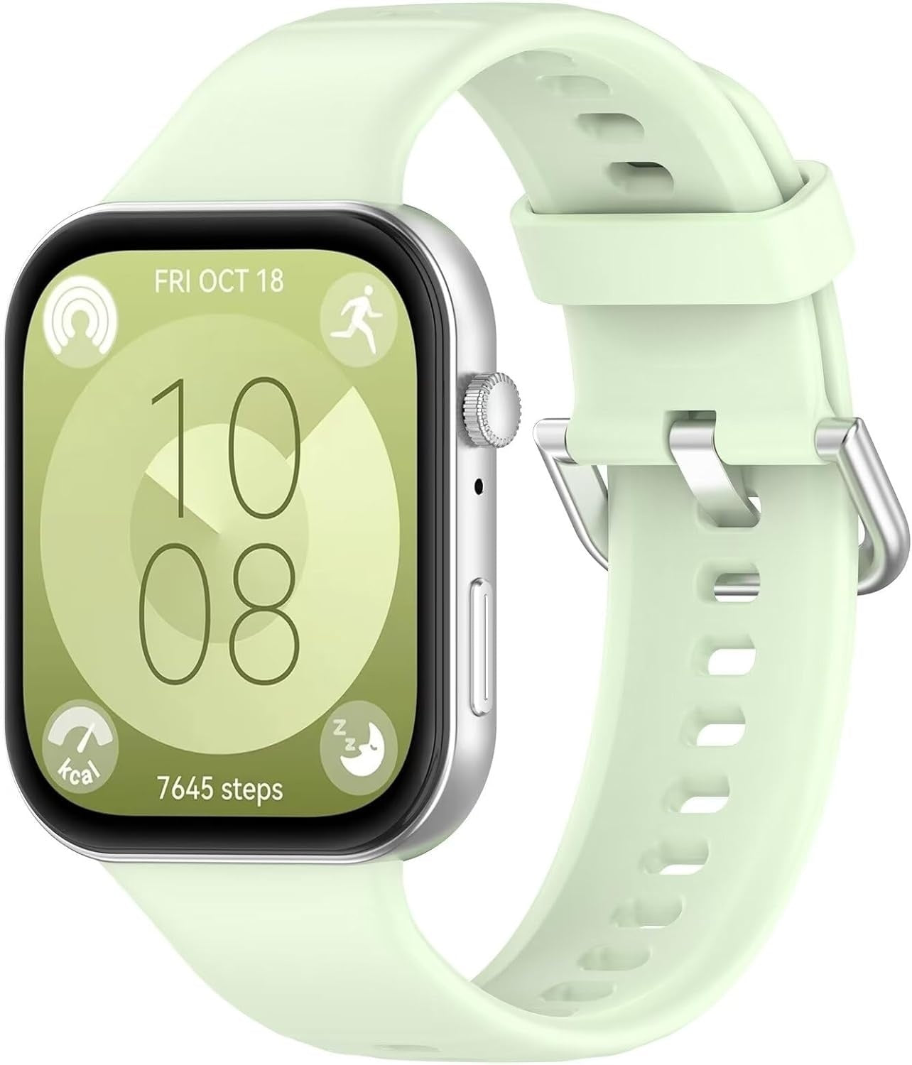 Correa silicona Huawei Watch Fit 4 (verde claro)