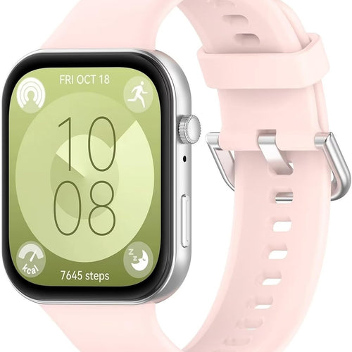 Huawei Watch Fit 4 Silicone Strap (Light Pink)