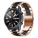 Correa acero Samsung Galaxy Watch 3 45mm (oro rosa/negro)