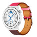 Correa cuero Huawei Watch GT 3 Pro 43mm (rosa/rojo marrón)