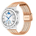 Correa acero lujo Huawei Watch GT 3 Pro 43mm (oro rosa)