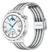 Correa acero lujo Huawei Watch GT 3 Pro 43mm (negro-plata)