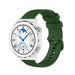 Correa silicona lujo Huawei Watch GT 3 Pro 43mm (verde militar)