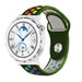Correa deportiva Huawei Watch GT 3 Pro 43mm (verde militar/arcoíris)