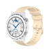 Correa silicona lujo Huawei Watch GT 3 Pro 43mm (beige)