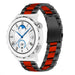 Correa acero Huawei Watch GT 3 Pro 43mm (negro/rojo)