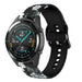 Correa Grey Flower Huawei Watch GT 2 42mm