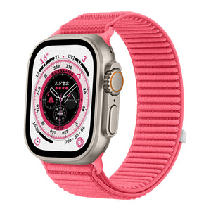 Correa nylon ondulada Apple Watch Ultra (sandía)