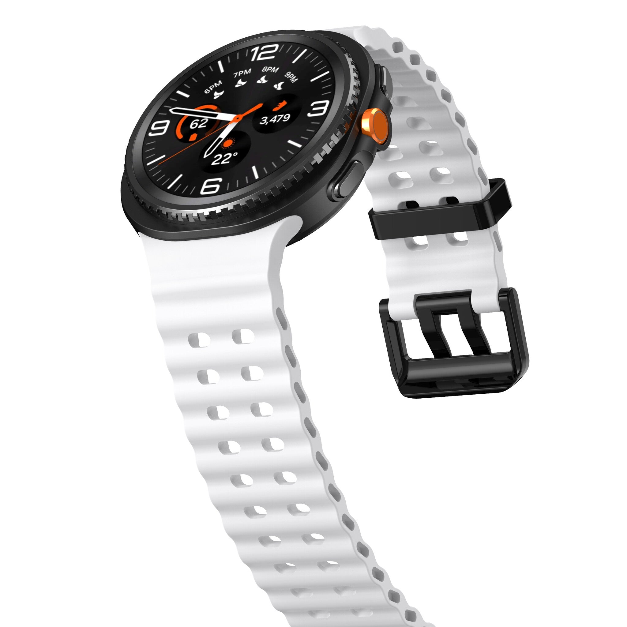 Correa Ocean Samsung Galaxy Watch 9 - 44mm (blanco)