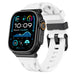 Correa silicona race Apple Watch (blanco)