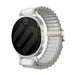 Correa nylon Outdoor con hebilla-P Samsung Galaxy Watch 9 - 40mm (blanco con plata)