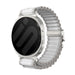 Correa nylon Outdoor con hebilla-P Samsung Galaxy Watch 8 Classic (blanco con plata)