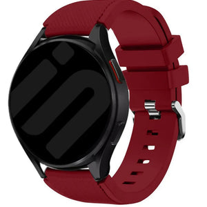 Correa silicona twill Huawei Watch GT 7 Pro (rojo vino)