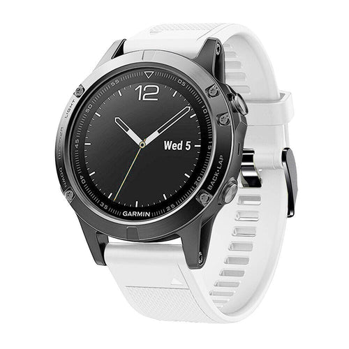 Garmin Forerunner 945 Silicone Strap (White)